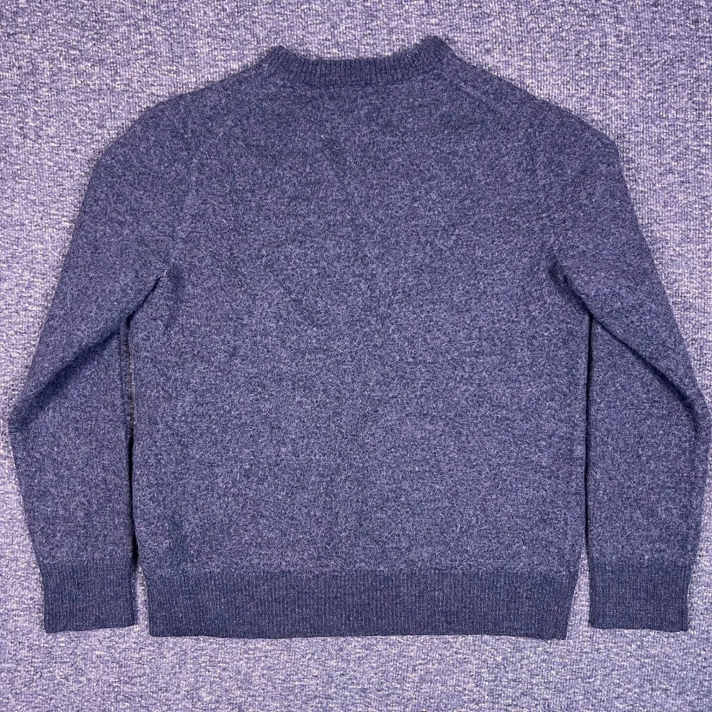 Banana Republic Extra Fine Merino Wool Sweater Boys L Gray School Uniform Winter